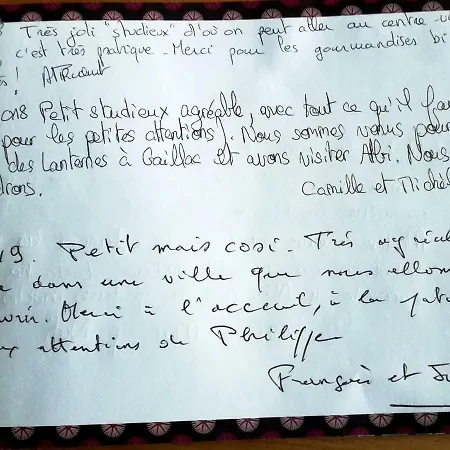 아파트 Le Petit Studieux - Parking - Animaux Acceptes - Centre Accessible A Pied 알비